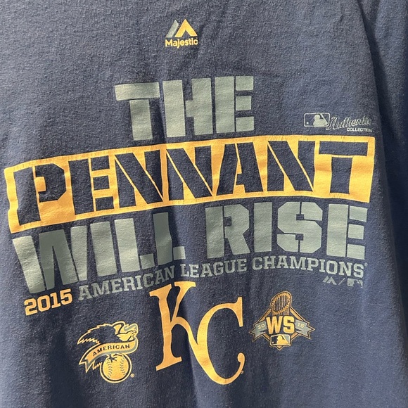 KC Royals 2015 ALC Champions Shirt - Picture 2 of 10
